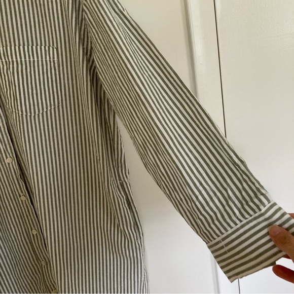 Universal Thread striped button up shirt dress - Picture 4 of 6